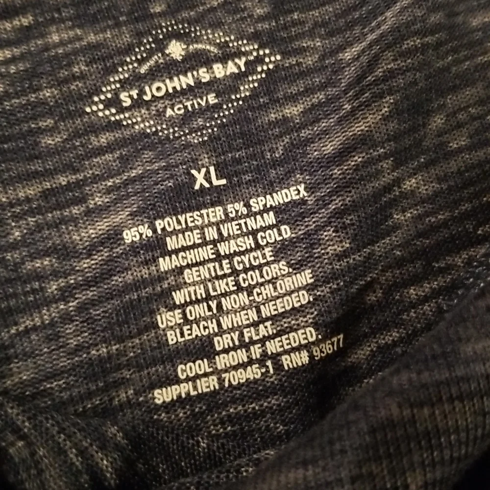 St. John's Bay Mock Neck Top - Picture 6 of 7